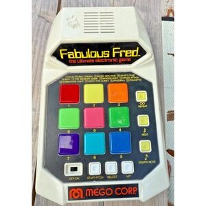 1980 Mego Fabulous Fred Electronic Game – WORKS! Vintage Made in Japan